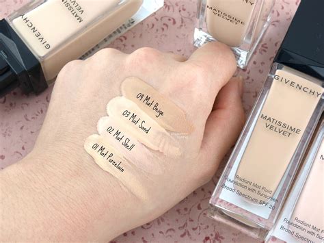 givenchy matissime velvet fluid foundation review|Givenchy Matissime Velvet Radiant Mat Fluid Foundation: Revie.